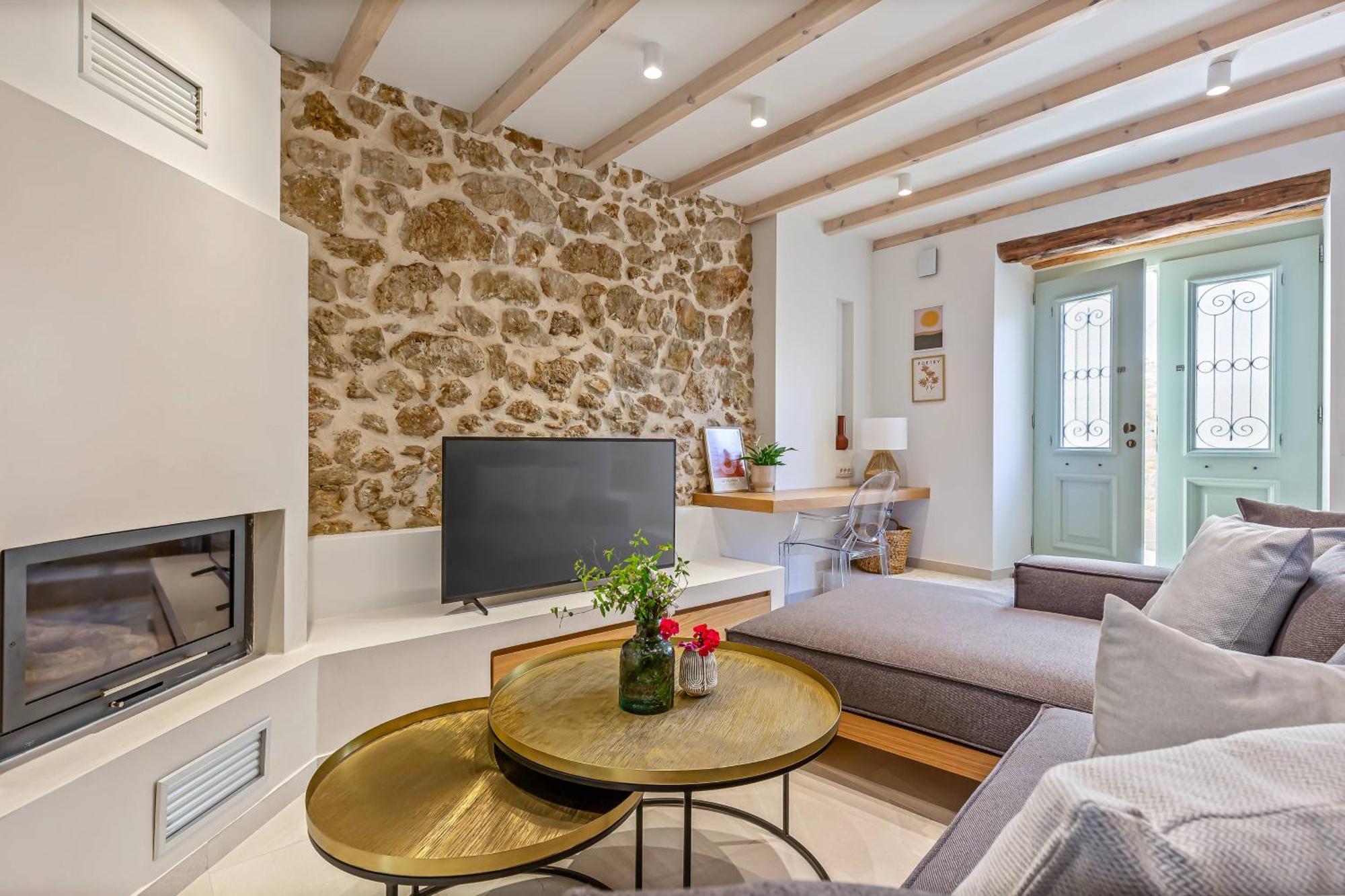Courtyard Cottage Corfu Lakones ภายนอก รูปภาพ