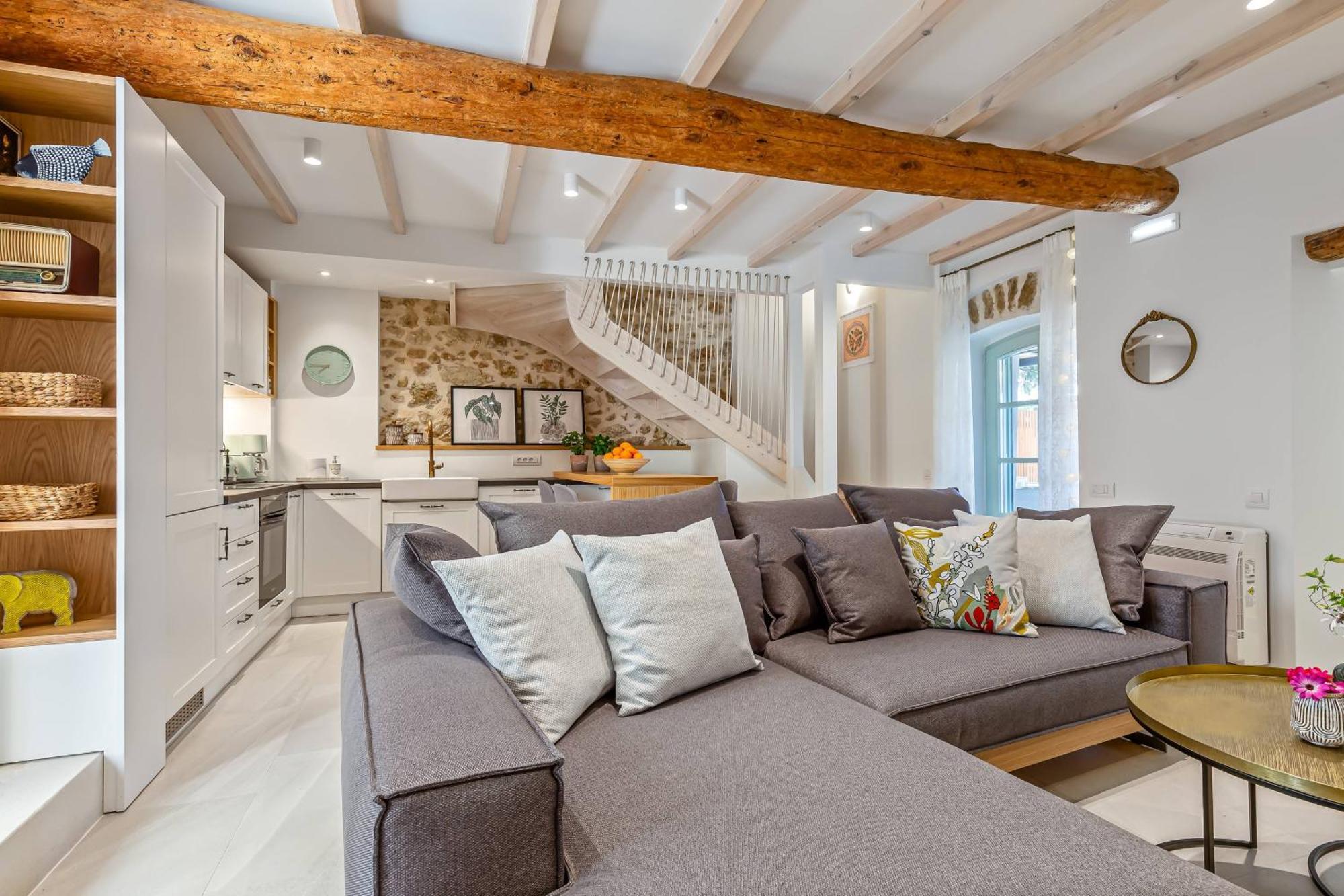 Courtyard Cottage Corfu Lakones ภายนอก รูปภาพ