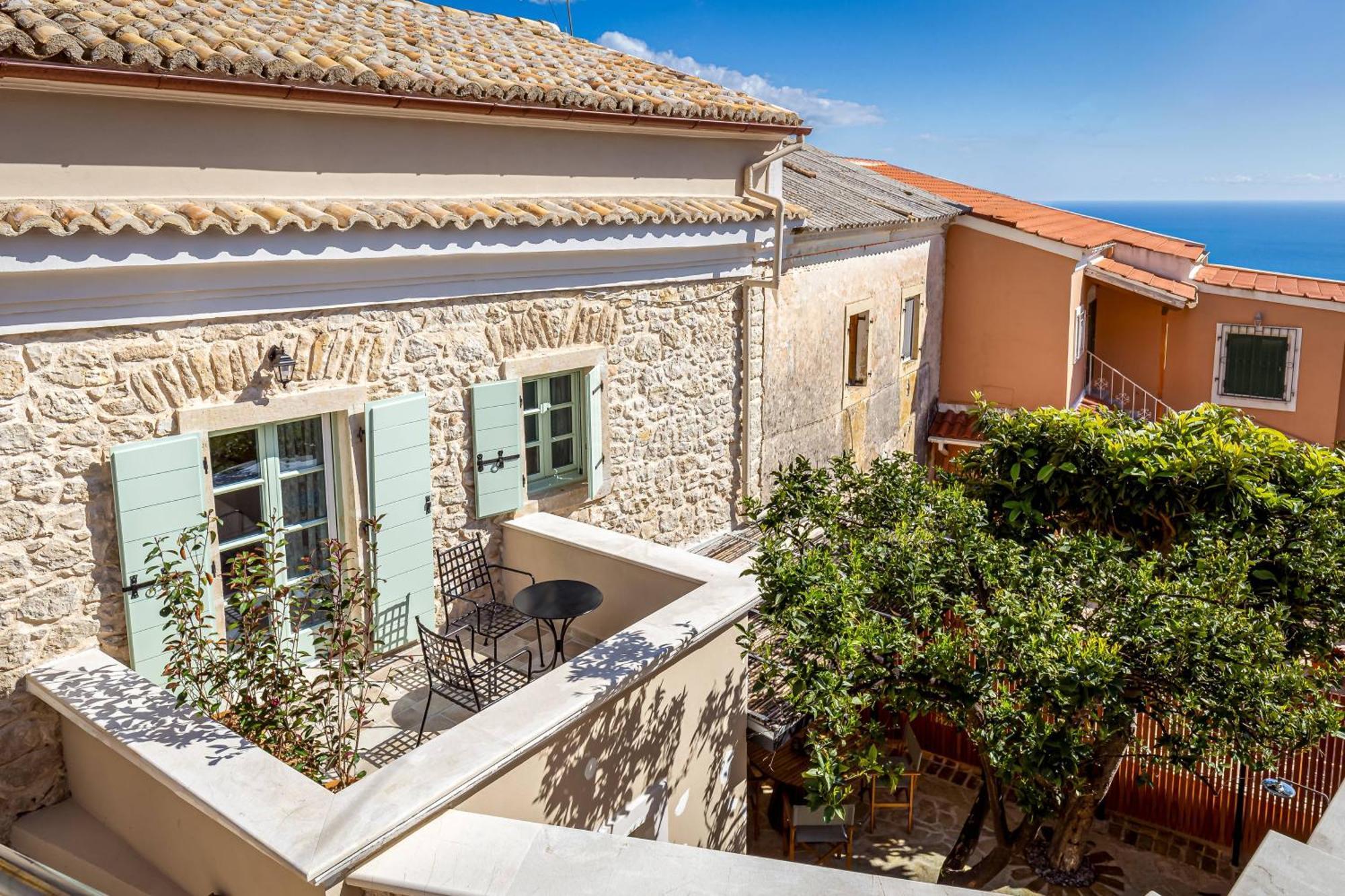 Courtyard Cottage Corfu Lakones ภายนอก รูปภาพ
