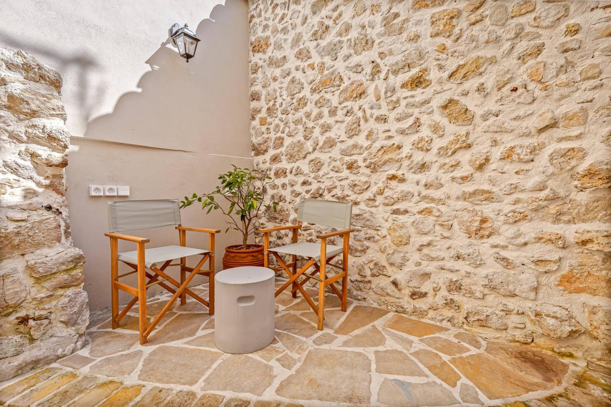 Courtyard Cottage Corfu Lakones ภายนอก รูปภาพ