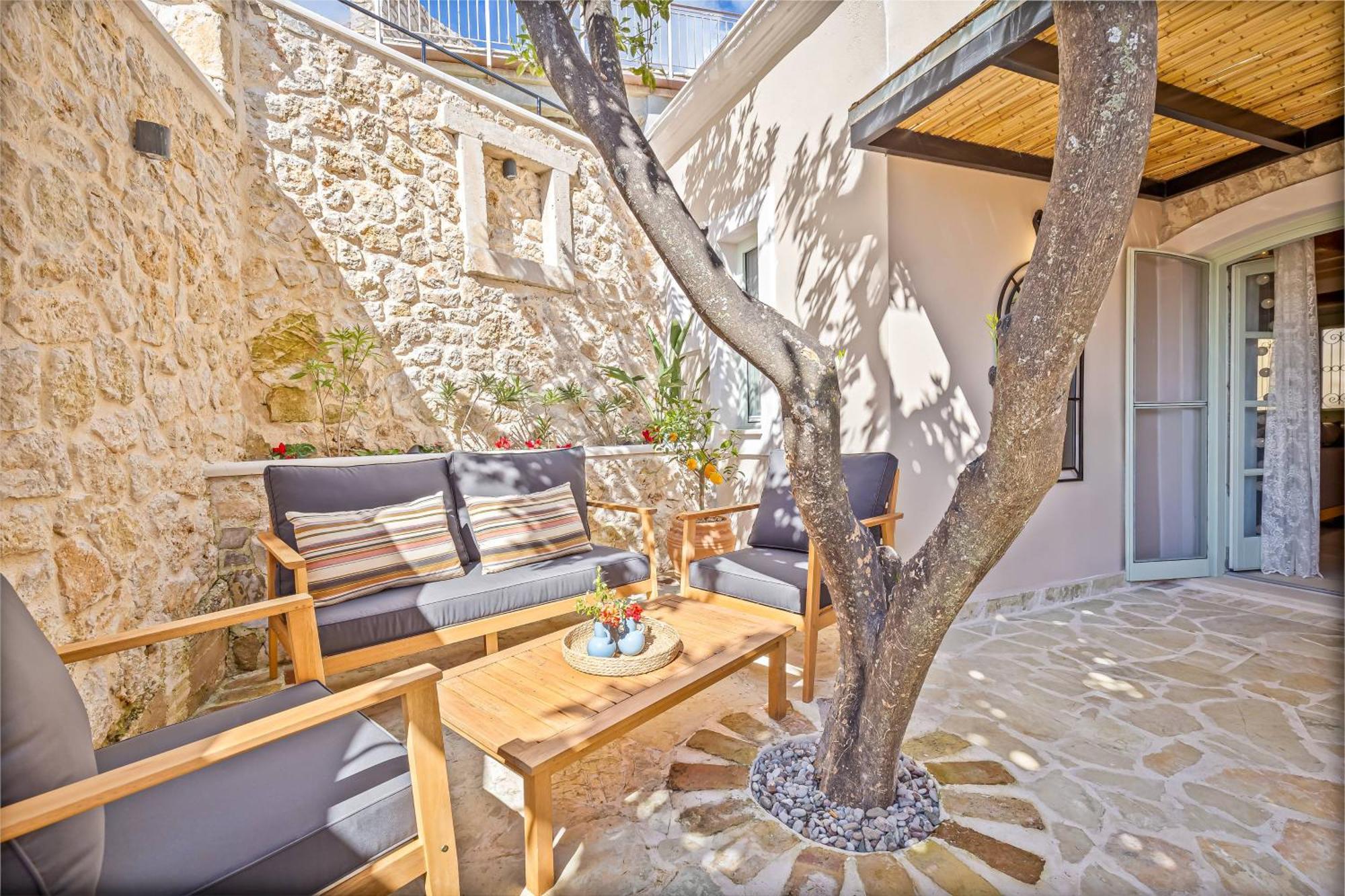 Courtyard Cottage Corfu Lakones ภายนอก รูปภาพ
